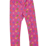 Girls Leggings - Bow Print Girls Pants + Leggings Funtasia Too