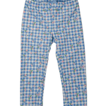 Girls Leggings - Checks & Flowers Girls Pants + Leggings Funtasia Too