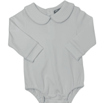 Girls L/S Onesie - White Girls Tops + Tees Three Sisters