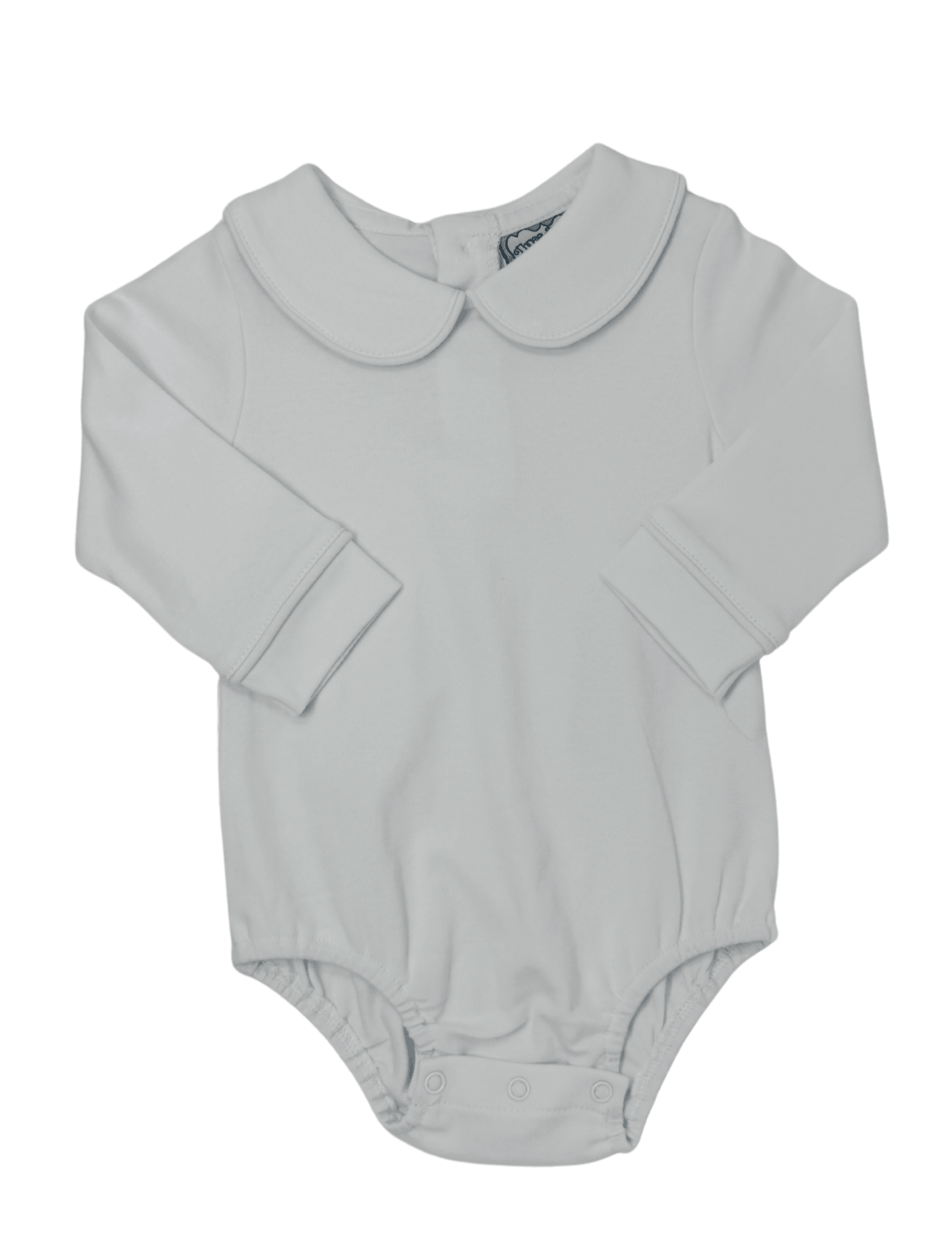 Girls L/S Onesie - White Girls Tops + Tees Three Sisters