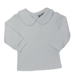 Girls L/S Shirt - White Girls Tops + Tees Three Sisters