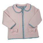 Girls Lydia Pink/Floral Jacket Girls Outerwear Three Sisters