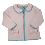 Girls Lydia Pink/Floral Jacket Girls Outerwear Three Sisters