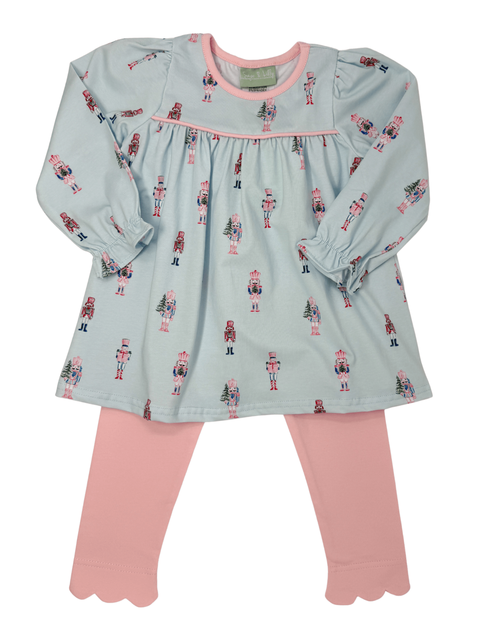 Girls Nutcracker Legging Set Girls Sets Sage & Lilly