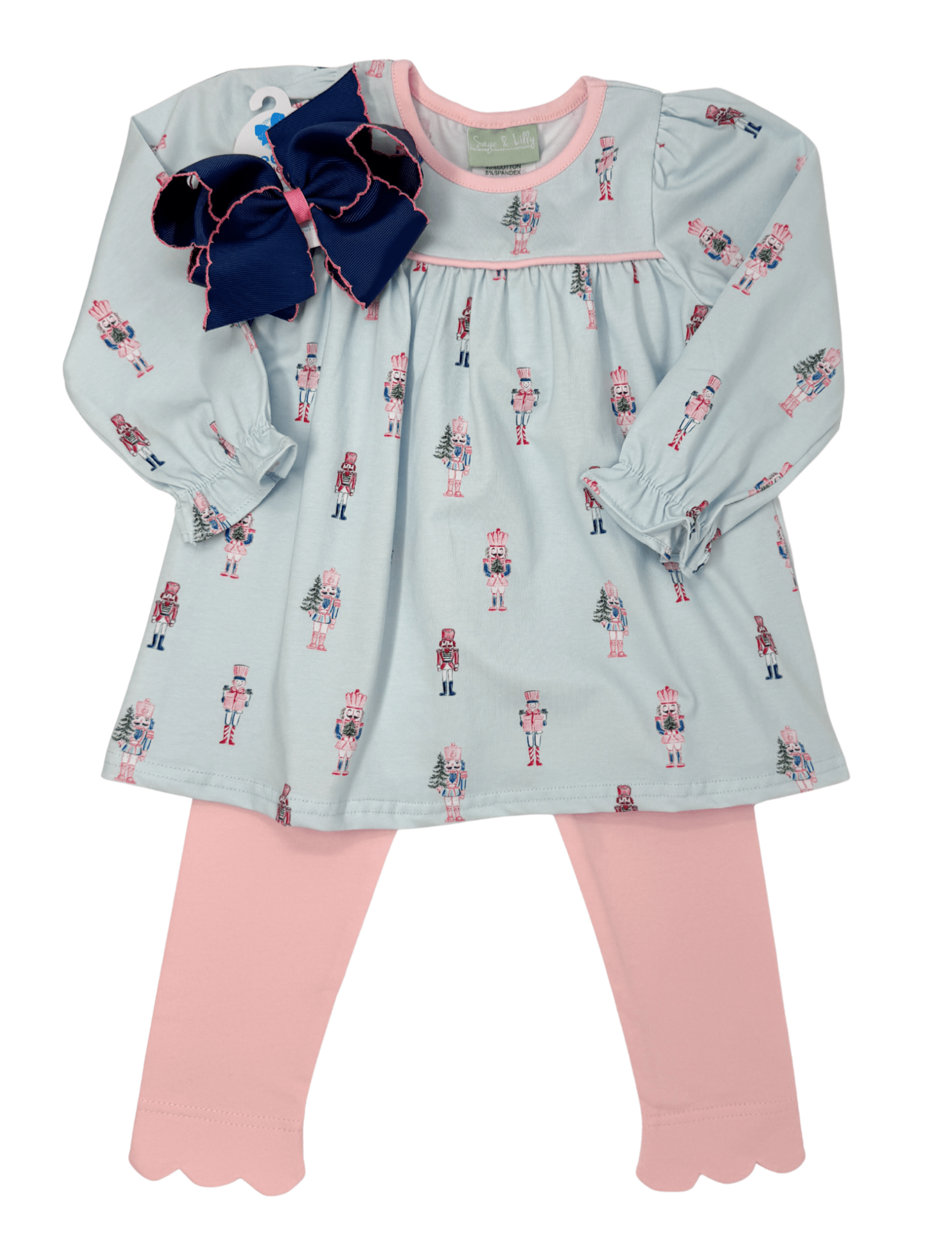 Girls Nutcracker Legging Set Girls Sets Sage & Lilly