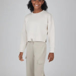 Girls Oh So Cozy Set - Tan/Taupe Girls Sets 90 Degree by Reflex