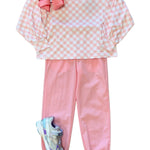 Girls Performance Joggers - Pink Girls Pants + Leggings Honesty