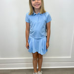 Girls Polo Top + Skort Tennis Set - Dutch Canal Girls Sets 90 Degree by Reflex