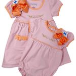 Girls Pumpkin Dress Girls Play Dresses Itsy Bitsy