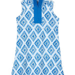 Girls Raven Dress - Bluebell Trellis Girls Play Dresses Duffield Lane