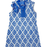 Girls Raven Dress - Bluebell Trellis Girls Play Dresses Duffield Lane