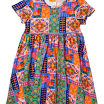 Girls Reagan Dress - Quilt Girls Occasion Dresses Briton Court
