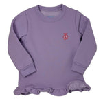 Girls Ruffle Pullover - Ballet Shoes Girls Sweaters + Sweatshirts Itsy Bitsy