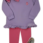 Girls Ruffle Pullover - Ballet Shoes Girls Sweaters + Sweatshirts Itsy Bitsy