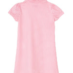 Girls Sammi Dress - Light Pink Stripe Girls Play Dresses Duffield Lane
