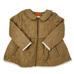 Girls Saylor Jacket - Brown/Plaid Girls Outerwear Millie Jay