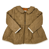 Girls Saylor Jacket - Brown/Plaid Girls Outerwear Millie Jay