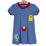 Girls School Trio Dress - Sugar Babies Children's Boutique/Meg's Shoppe