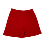 Girls Shorts w/ Picot Trim - Deep Red Girls Shorts Luigi