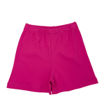 Girls Shorts w/ Picot Trim - Hot Pink Girls Shorts Luigi