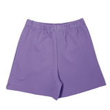 Girls Shorts w/ Picot Trim - Lavender Girls Shorts Luigi