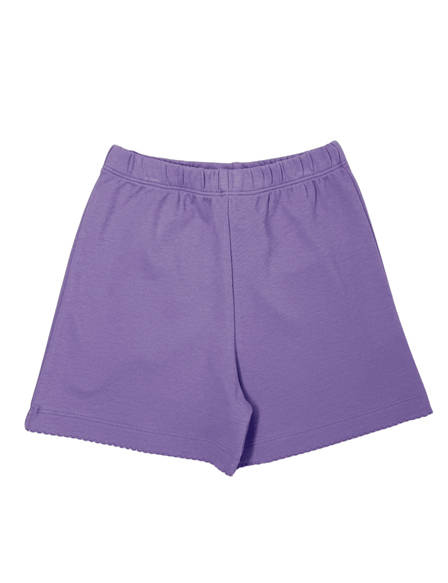 Girls Shorts w/ Picot Trim - Lavender Girls Shorts Luigi