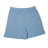 Girls Shorts w/ Picot Trim - Sky Blue Girls Shorts Luigi