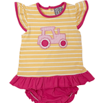 Girls Tractor A/S Bloomer Set Girls Sets Three Sisters