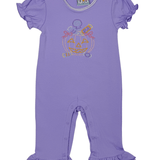 Girls Trick or Treat Romper Girls Bubbles + Rompers Three Sisters