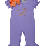 Girls Trick or Treat Romper Girls Bubbles + Rompers Three Sisters