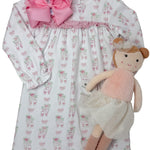 Girls Twinkle Toes Pima Morning Gown Kids Pajamas Baby Loren