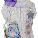 Girls Unicorns Pima Morning Gown Kids Pajamas Baby Loren