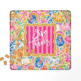 Give Thanks Mahjong Mat Home Decor Boutique Monogram