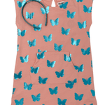 Glitter Butterfly Slouchy Dress Girls Play Dresses Hatley