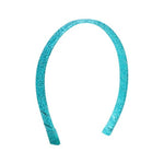 Glitter Vinyl Wrapped Headband - Blue Lagoon Kids Hair Accessories Wee Ones