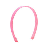 Glitter Vinyl Wrapped Headband - Hot Pink Kids Hair Accessories Wee Ones