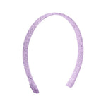 Glitter Vinyl Wrapped Headband - Lt. Orchid Kids Hair Accessories Wee Ones
