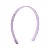 Glitter Vinyl Wrapped Headband - Lt. Orchid Kids Hair Accessories Wee Ones