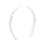 Glitter Vinyl Wrapped Headband - White Kids Hair Accessories Wee Ones