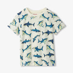 Glow in the Dark Sharks Graphic Tee Boys Tees Hatley