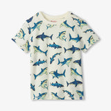 Glow in the Dark Sharks Graphic Tee Boys Tees Hatley