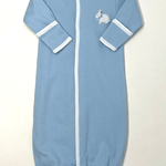Go to Sheep Embroidered Converter - Lt. Blue Baby Sleepwear Magnolia Baby