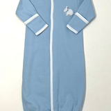 Go to Sheep Embroidered Converter - Lt. Blue Baby Sleepwear Magnolia Baby