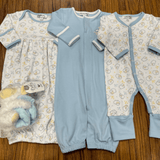 Go to Sheep Embroidered Converter - Lt. Blue Baby Sleepwear Magnolia Baby