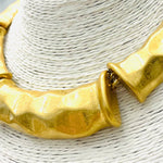 Gold Bamboo Collar Necklace - Sugar Babies Children's Boutique/Meg's Shoppe