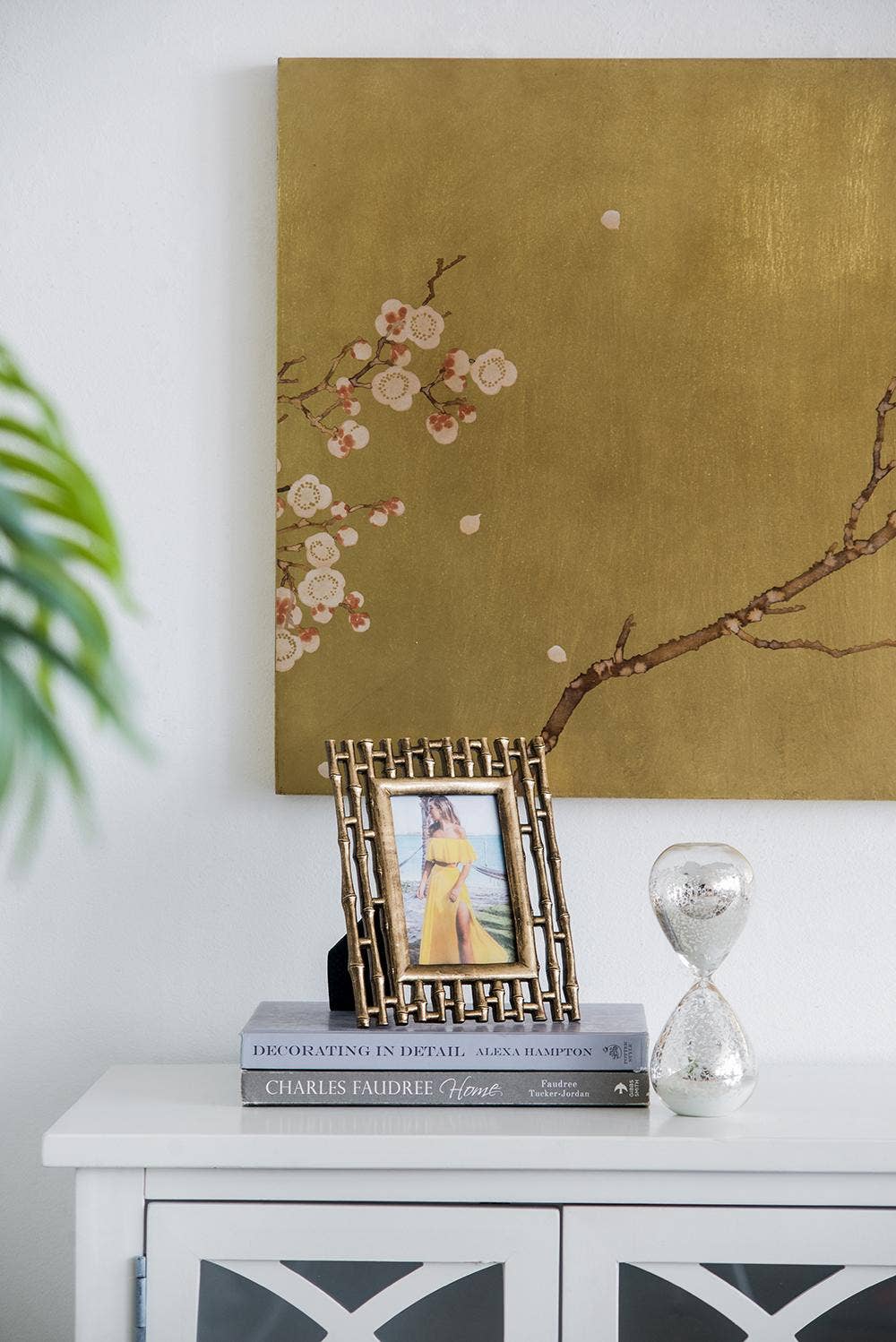 Gold Bamboo Slat Frame - 4x6" Home Decor A&B Home Group Inc.