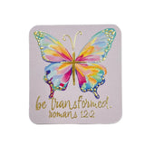 Gold Foil Be Transformed Butterfly Refrigerator Magnet Rachel Brooks Design, LLC