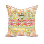 Gold Foil Vivian Kaleidoscope Pillow Textiles Rachel Brooks Design, LLC