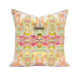 Gold Foil Vivian Kaleidoscope Pillow Textiles Rachel Brooks Design, LLC