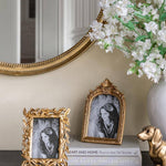 Gold Leaf Accent Frame - 4x6" - Sugar Babies Children's Boutique/Meg's Shoppe